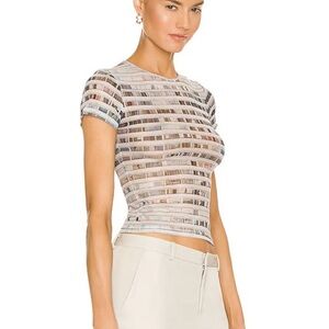 Miaou Mini Tee in Facade